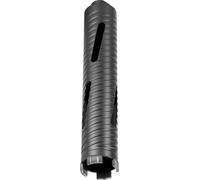 Foret à carotte, diamètre 51 mm, profondeur de forage 241 mm, filetage interne M16, foret à carotte diamanté avec 3 adaptateurs, foret pilote et clé hexagonale, pour béton armé, briques rouges et maço