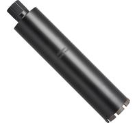 Foret à carotter, diamètre 89 mm, profondeur de forage 356 mm, filetage interne 1-1/4 po-7, technologie de soudage de haute précision, foret diamanté à eau pour béton armé, briques rouges et maçonneri