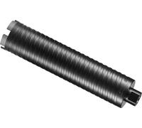 Foret à carotter, forets diamantés à eau/à sec de 2,5 pouces pour briques et blocs, foret à carotter pour béton avec adaptateur pour foret pilote et lame de scie, profondeur de forage de 9,5 pouces, f