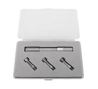 Foret à main avec étau à broche, 11 cm, 4 embouts de rechange, poignée ergonomique antidérapante, pour la réparation et la fabrication de montres.