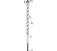 Bosch Accessories SDS max-4, 12x200x340mm 2608833959 Foret pour marteau-perforateur 12 mm SDS-Max 1 pc(s)