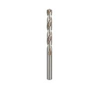 Forêt à Métaux Rectifié HSS-G, DIN 338, 135° Angle de Coupe, 87mm Longueur Utile, 10mm Diamètre, Lot de 5