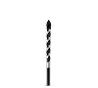 Foret à pointe en carbure de tungstène multi-matériaux pour carrelage, béton, brique, verre, plastique et bois, 1 pièce (8 mm)