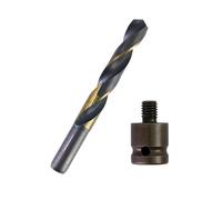 Foret à tige réduite pour le travail du bois avec, 14mm | Outil en acier rapide pour le perçage de planches sur le travail du gabarit