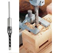 Foret à trou carré 1/2 pouce, 127 mm, en acier au carbone, pour le travail du bois