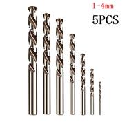 Foret au Cobalt HSS M35 1mm 1.5mm 2mm 2.5mm 3mm pour tarière en acier inoxydable, perceuse de haute qualité, pièces d'outils électriques 5/10 pièces 3.5mm 5PCS