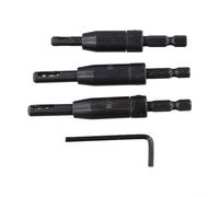 Foret Auto-centreur 3/32" pour #6 Acier Foret Auto-centreur 3/32" | Compatible #6, acier pour robuste, queue hexagonale 1/4", pour idéal placards
