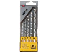 Foret béton - Acces - carbure - DIN8039 - coffret 5 pièces - D : 4 à 10 mm