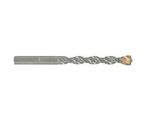 Foret bétons -Plaquette carbure pointe de centrage -Queue cylindrique 3 méplats / L: 120 Ø: 8 TIVOLY - 10960520800