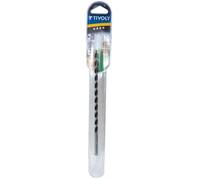 Foret bois 3 pointes - TIVOLY - D: 06x200 mm - Perçage profond - Evacuation copeaux - Bois résistants