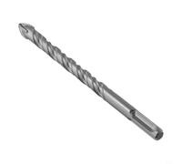 Foret Carbure pour sds Plus 6mm pour Carrelage pour granit Foret(12×160mm) | Acier allié pour robuste, pointe carbure 4 lames, compatible pour marteau perforateur pour sds Plus, pour idéal pour
