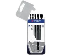 Foret carrelage - Essential DIN8039 - coffret de 5 pièces - D : 4 à 10 mm