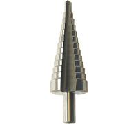 Foret conique à 13 étages sur tige 10mm de 6 à 30mm DRAKKAR TOOLS - 13524