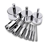 Foret de Diamant, (10 Pcs ensemble de scie-cloche), coupeur de trou de tuile, Scie diamantée (Outils de solvant pour le verre, la porcelaine, la céramique, la pierre de granit) 4-50mm by AniSqui