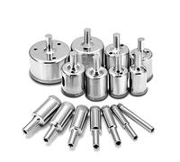 Foret de Diamant, (15 Pcs ensemble de scie-cloche), coupeur de trou de tuile, Scie diamantée (Outils de solvant pour le verre, la porcelaine, la céramique, la pierre de granit) 4-50mm by AniSqui