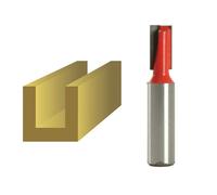 Foret De Fraise Faithfull TCT À Deux Lames 10,0 x 19mm 1/2in Manche FAIRB220