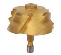 Foret de Levage PPR Tige Hexagonale 50 mm 2 Pouces, Acier au Carbone, Alésoir pour Tube Plastique et PVC, Outil de Réparation Raccords Tuyauterie Installation Plomberie Embout Percage