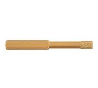 Foret diamant à sec TIVOLY Ø5 l.65 mm - Spécial céramique - 12000920500 G