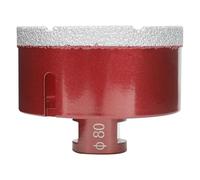 Foret diamant pour carrelage 80 mm,Scie Cloche Diamant Foret avec Filetage M14 Pour Le Forage à Sec Ou Humide De Manière Sec En Porcelaine, Carrelage, Granit, Marbre, Verre