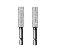 Foret Diamant Sec 2PCS 6-12mm Pour Céramique(2pcs 10mm) | Perçage à sec rapide, eau, pour idéal céramique, pour granit, marbre, finition précise, 6-12mm