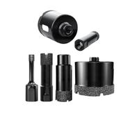 Foret diamanté 1pc M10 6-65mm, for carrelage verre marbre | Foret à sec à noyau brasé au diamant for carreaux de marbre et verre(1pc 38mm)