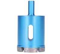 Foret diamanté à scie cloche pour marbre et béton, scie cloche électrique sans fil, diamètre 40 mm, 45 mm, 50 mm, avec trou ovale pour copeaux, adapté aux pierres artificielles, au (45mm)