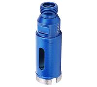 Foret diamanté de 32 mm, scie à trou, perceuse à noyau 1/2 BSP pour carrelage en porcelaine, granit, marbre et pierre ; foret diamanté fritté bleu doté d’une grande ouverture