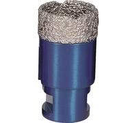 Foret diamanté pour carrelage PRO M14, longueur 60,5 mm, 1 pièce, nombre de segments : 1, M14