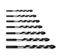 Foret en Alliage Noir pour Perceuse, Kit de Perçage Domestique | Ouverture Précise sans Bavure, Résistance à Corrosion, Format Portable, pour Aluminium et Bois