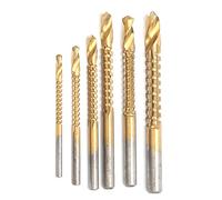 Foret en Dents de Scie, 6 Pièces de Forets et de Mèches de Scie en Acier allié de 3 à 8 Mm, Coupe de Charpentier en Bois et Métal, Mèches de Travail du Bois, Matériel de