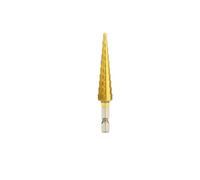Foret étagé en titane HSS haute vitesse, jeu de forets étagés, outils de perçage pour scie, foret conique pour métal et bois, 4-12, 4-20, 4-32 mm, 3,12