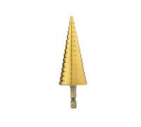 Foret étagé en titane HSS, jeu de forets étagés haute vitesse, outils de perçage pour scie, foret conique pour métal et bois, 4-12, 4-20, 4-32 mm, 4,32