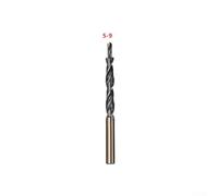 Foret étagé HSS pour perçage de trou de poche, outil polyvalent pour bois, plastique, alliage d'aluminium, coupe rapide et finition lisse (5-9)