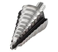 Foret étagé HSS WOLFCRAFT 2585000 Øde 8 à 35 mm - queue Ø10 mm