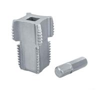 Foret Filetageur PPR Double Tête 1/2 et 3/4 Pouces | Double tête 1/2 et 3/4 pouces, conception unique, pour polyvalent pour divers besoins plomberie