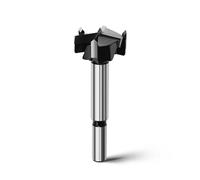 Foret Forstner 25 mm MOXPIFY, longueur 92 mm, avec tige ronde 8 mm, pour bois, bois dur, panneaux de fibres