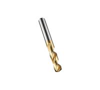 Foret hélicoïdal DIN 1897 A520 D.10,1mm HSS profilé TiN queue cylindrique 2,5xD Droite