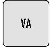 Foret hélicoïdal DIN 338 type VA A147 D.9,7mm HSS-E à queue cylindrique profilée 4XD droit