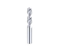 Foret hélicoïdal en carbure HRC45°, longueur totale 100 mm, for tour CNC, perçage de métaux durs, forets hélicoïdaux en acier tungstène, 9,1 à 20 mm(9.8mm)