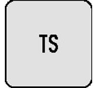 Foret hélicoïdal pour trous profonds DIN 1869, type TS, diamètre nominal 10,5 mm, HSS, tige cylindrique, série 3