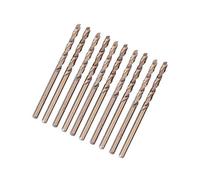 Foret HSS Cobalt 2.5mm, 10 Pièces Perçage Acier Inoxydable | Mèche hélicoïdale percussion, M35 HSS-CO, Métaux ferreux, Perçage précision