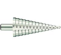 Foret HSS conique étagé Goujures droites | T Line Ø 4>30Mm