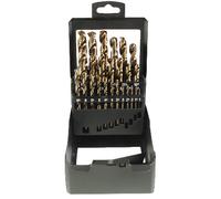 Foret HSSE5 taille meule cylindrique court TIVOLY Coffret de 25 - 11455070017