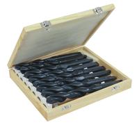 Foret laminé de 24 à 31mm cône morse N°3 - coffret bois de 8 pcs DRAKKAR TOOLS - 14897