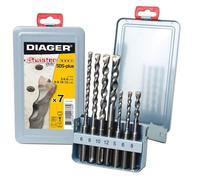 Diager Coffret 7 forets béton SDS+ 105D