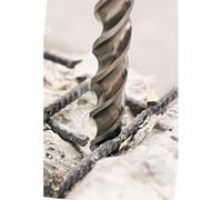 DIAGER - Foret Marteau Spécial Béton Armé Booster Plus SDS Plus- Percez le Béton Armé avec Précision Inégalée - Ni Déviations ni Fissures - Technologie 3 Taillants - Compatible SDS Plus - Ø 12 x 210mm