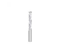 Foret Mèche Fraise à Compression Menuiserie Couper Deux Flûtes Outil De Fraisage En Spirale CNC Routeur Fraise Fraise Bit-8x42x80mm