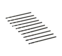 FORET METAL, MECHES CYLINDRIQUES A METAUX HSS LAMINES 10 x 1,5 mm