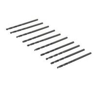 foret metal, meches cylindriques a metaux hss lamines 10 x 2.5 mm - Silverline G