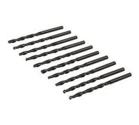 foret metal, meches cylindriques a metaux hss lamines 10 x 4 mm - Silverline G